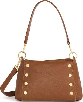 Hammitt Bryant Medium Shoulder Bag in Mahogany/Brushed Gold at Nordstrom