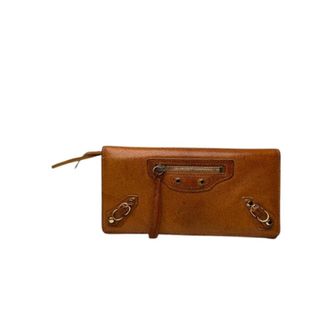 Balenciaga Clutch in Pelle Pre-owned - - Pre-owned - Donna - Arancione - ONE SIZE