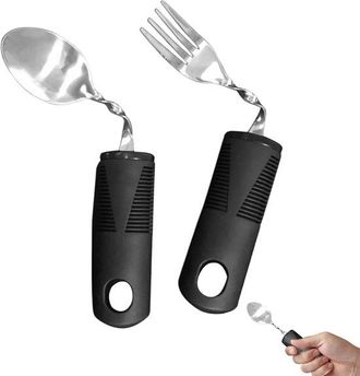 OEM Cuchara Antitemblores, Cubiertos Para La Artritis, Ayuda Para La Alimentaci&oacute;n En La Enfermedad De Parkinson, Cuchara, Tenedor