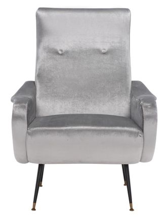 Safavieh Sillon de acento en madera de eucalipto gris