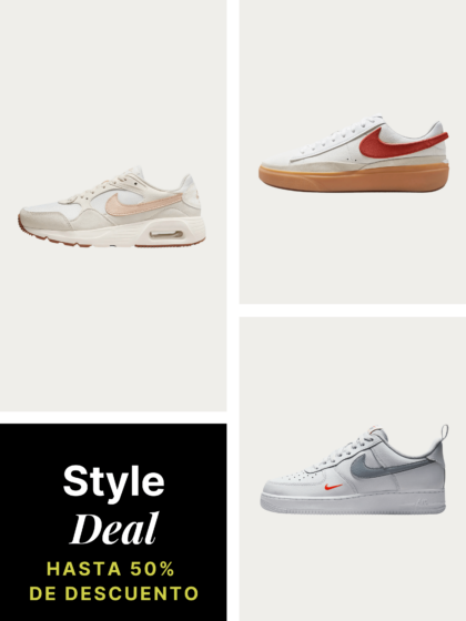 Tu Style Deal: Nike hasta un 50% de descuento