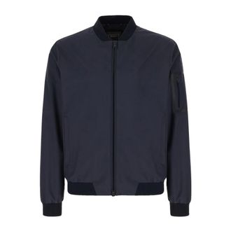 Herno Stijlvolle Jassen voor Mannen en Vrouwen - Heren - Bomber jackets - Blauw - 5XL - Polyester - Jassen
