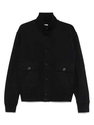 C.P. Company Felpa con logo ricamato - Blu