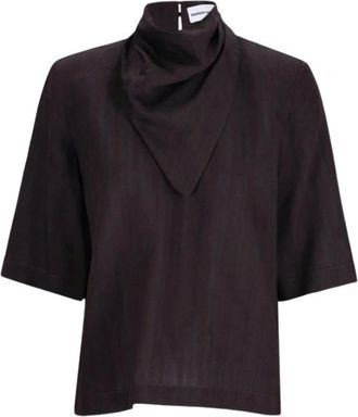Margaux Lonnberg Margaux Lonnberg, Overhemden, Dames, Bruin, XS, Moro Shirt