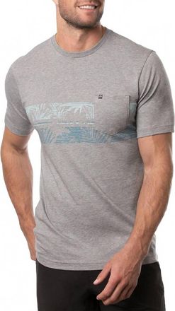 Travis Mathew Secluded Spot Tee In Heather Gray