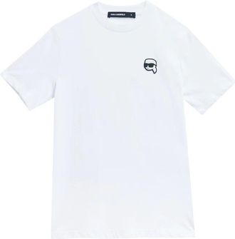 Karl Lagerfeld NFT T-Shirt - Heren - T-shirts - Wit - L - Katoen - Tops