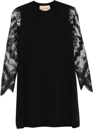 Valentino Garavani Jurken - Dames - Korte kleedjes - Zwart - XS - Kleedjes
