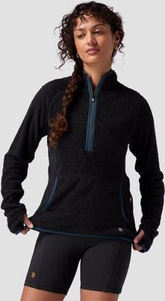 Backcountry Highliner Primaloft Air-Perm Fleece 1/4-Zip - Womens in Black at Nordstrom, Size Small