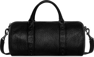 Rebecca Minkoff Tootsie Leather Barrel Crossbody Bag in Black at Nordstrom