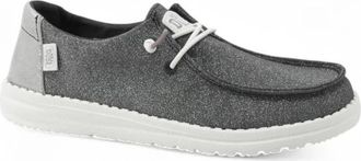 Hey Dude Wendy Metallic Sparkle - Dames - Veterschoenen - Zwart - 41 EU - Schoenen