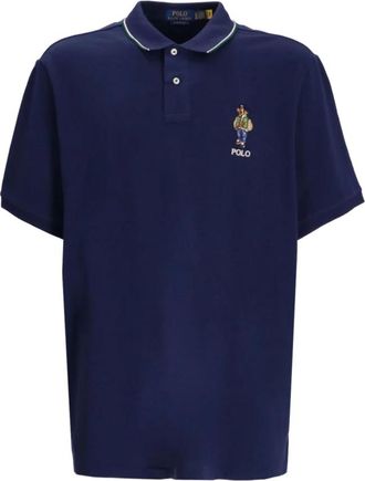 Polo Ralph Lauren Heren, Tops, Blauw, Maat: 2XL Katoen
