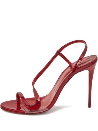 Christian Louboutin Leren sandalen - Rood