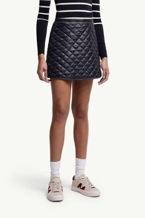 Moncler Quilted Nylon Skirt - Navy