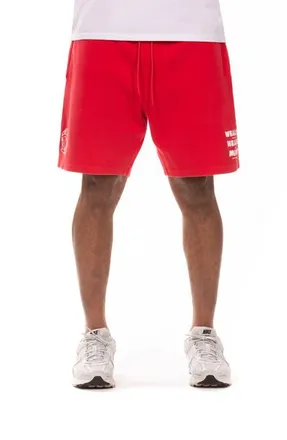 Billionaire Boys Club BB Helmet Cotton Fleece Sweat Shorts in Red at Nordstrom, Size Xx-Large