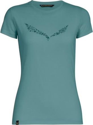 Salewa Solid Dri-Release S/S Tee T-Shirt f&uuml;r Damen | t&uuml;rkis