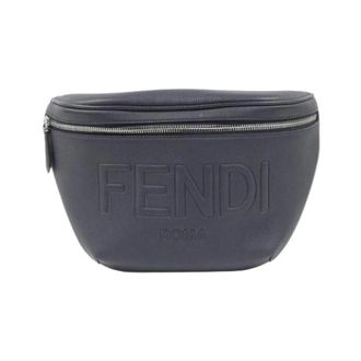 Fendi Pre-owned Belt Bags, unisex, Blue, Size: ONE SIZE Pre-owned Leather fendi-bags