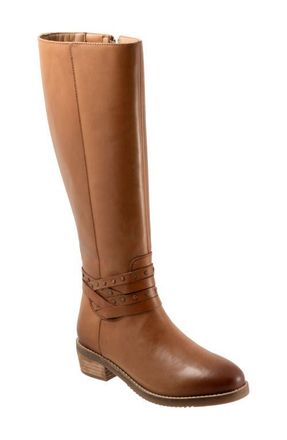 Softwalk Rosetta Knee High Boot in Luggage at Nordstrom, Size 10.5