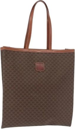 Celine Pre-owned Tote Bags, female, Brown, Size: ONE SIZE Pre-owned Plastic Tote Bag