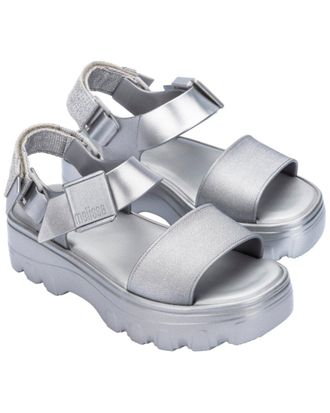 Melissa Kick Off Metallic Platform