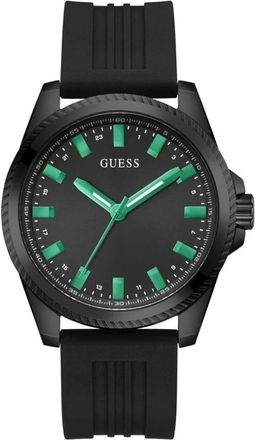 Guess Champ Horloge - Heren - Horloges - Zwart - ONE Size - Accessoires