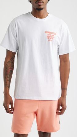 Billionaire Boys Club Outside Cotton Graphic T-Shirt in White at Nordstrom, Size Xx-Large