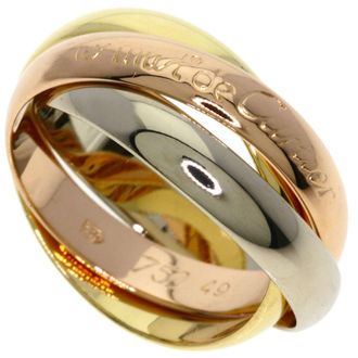 Cartier Trinity Yellow Gold (18K) Pink Gold (18K) White Gold (18K) Band Ring (Pre-Owned)