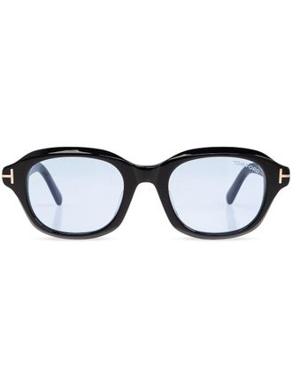 Tom Ford Eyewear Zonnebril met vierkant montuur - Zwart