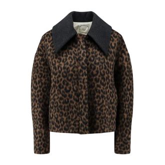 Alysi Chaqueta Corta de Lana - Jackets - Mujer - Multicolor - XS