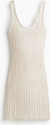 H&M Kleid im Häkellook - Beige