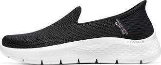 Skechers (WMNS) Skechers GO WALK Flex Relish - Black White 124963-BKW