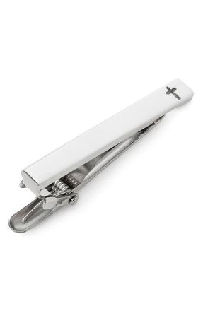 Cufflinks Inc. Cross Tie Clip in Silver at Nordstrom