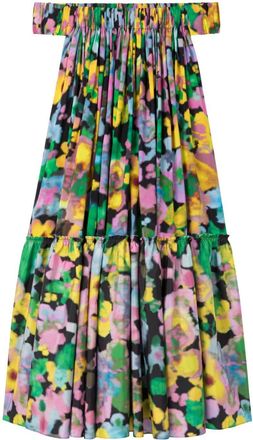 AZ FACTORY Off Shoulder Midi Dress