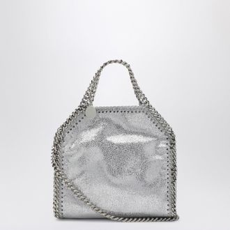 Stella McCartney Metallic micro Falabella tote bag