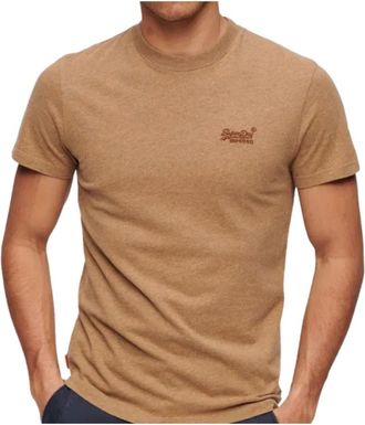 Superdry Hombre, Camisetas, Marrón, Talla: L