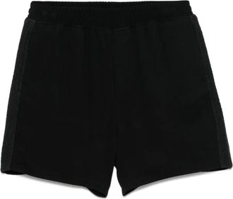 Represent Shorts con dettaglio a maglia - Nero