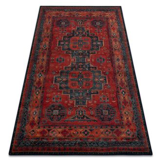 RugsX Rugsx - Alfombra De Lana Omega Hari Oriental - Rojo Rub&iacute; Red 200x300 Cm