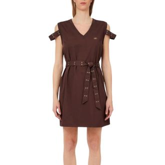 Liu Jo Ta6127.1 Short Dress - female - Liu Jo - Short Dresses - Brown - XS - Dresses