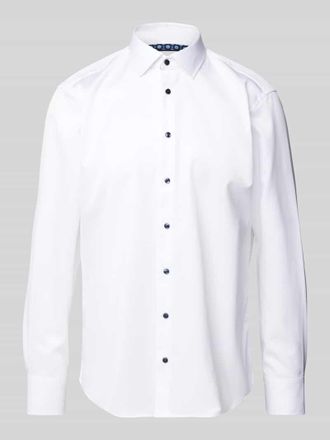 Christian Berg Regular Fit Businesshemd in Premiumqualität in Weiss, Größe 47/48