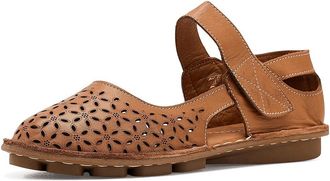 Spring Step Canoya Womens Dress Flat Shoes Camel : EU 36 (US Womens 5.5-6) M, Leather