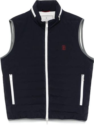 Brunello Cucinelli Padded Gilet - Mens - Elastane/Nylon/Polyamide/Goose Feather