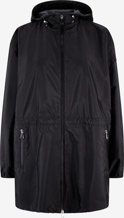 Moncler Lange Windjacke mit Kapuze Wete