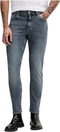 Karl Lagerfeld Slim-fit Jeans - Heren - Jeans - Blauw - Maat: W36 L32 Denim