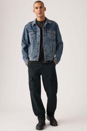 Levi's XX Cargo Taper Trousers - Uomo - 28X32 - Nero / Mineral Black Twill