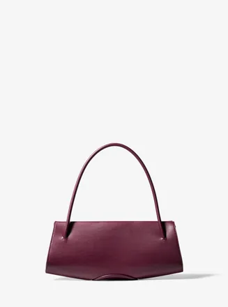 Michael Kors Anna Slim Leather Frame Bag