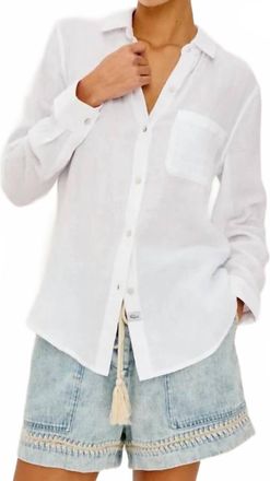 Rails Ellis Button-Down Shirt In White