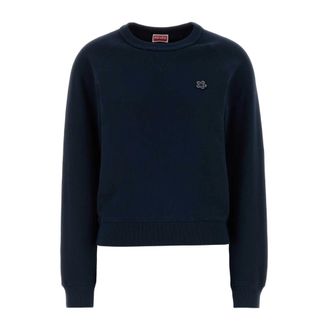 Kenzo Boke Flower Sweatshirt - Dames - Sweatshirts - Blauw - XS - Katoen - Hoodies & sweatvesten