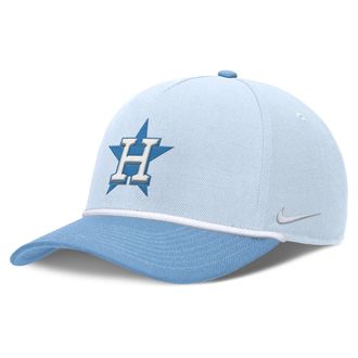 Nike Houston Astros Rise Nike Mens Dri-FIT MLB Adjustable Hat in Blue | NB460GSRHUS-866