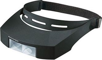 Eschenbach Porzellan Group Lupa Binocular De Diadema Labo-comfort, Aumento : 2 Vez, Distancia De Trabajo 250 Mm