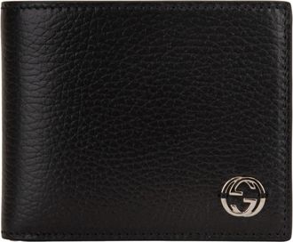 Gucci Leren Portemonnee - Dames - Portefeuilles - Zwart - ONE Size - Leer - Accessoires