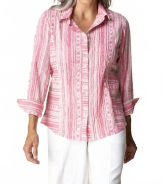 Habitat Side Panel Shape Shirt In Coral